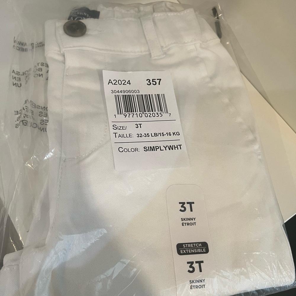 The Children's Place White Skinny Jeans